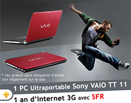 Campagne digitale Sony Vaio / e-marketing